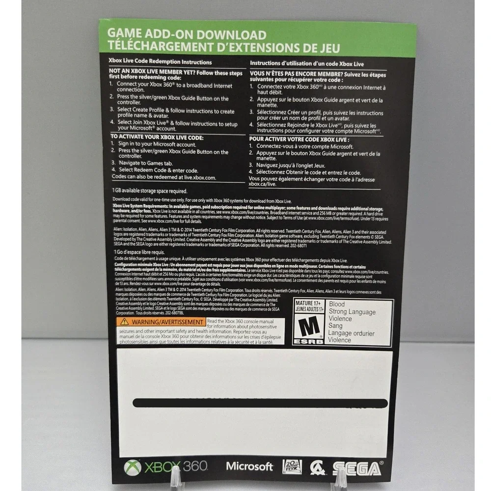 Xbox scavenge resources